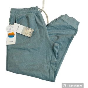Vuori Performance Joggers size small color light cloud heather